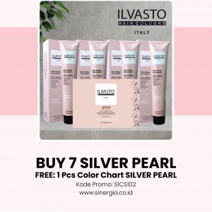 (04) Paket Color Chart Silver Pearl